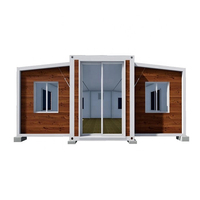 Maison de luxe, assemblage rapide, modules préfabriqués portables, maison 100 pièces