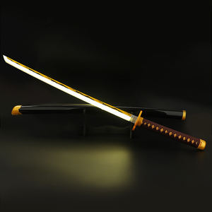 Barato Cool <span class=keywords><strong>Kaigaku</strong></span> Led Light Toy Swords Plastic Bamboo Swords Toy para niños - Product Image 2