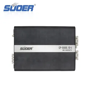 Suoer-Amplificador de rango completo para coche, CP-5000D-J, 4 kg, 15000w, Clase D, monobloque, gran potencia