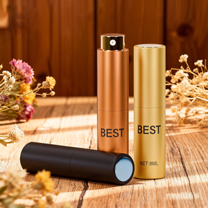 <span class=keywords><strong>Atomizador</strong></span> de Perfume Portátil de Aluminio de 8 ml, Mini Pulverizador Recargable con Serigrafía Colorida, Moderno para Viajeros Industriales - Product Image 4