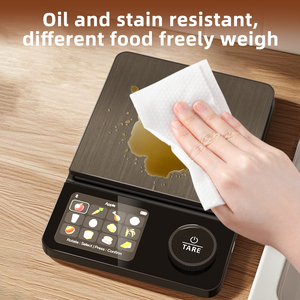 TFT 디스플레이 스테인레스 스틸 가정용 고유 OEM/ODM 5kg 스마트 휴대용 디지털 식품 영양 주방 저울 - Product Image 2