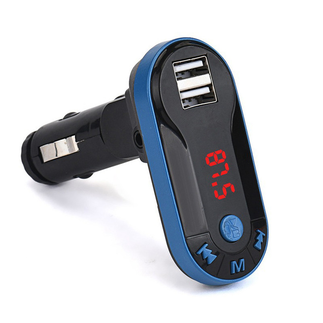 Factory Direct Sales Tf Card Usb Flash Drive Usb Charger Bluetooth Hands-Free Phone Car Mp3 Player