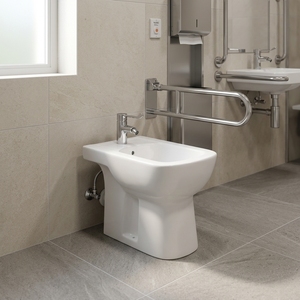 Bidet en céramique antibactérien SGS avec glaçure anti-taches aux ions d'argent, spécial centres de maternité post-partum - Product Image 1