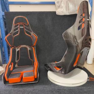 Siège baquet personnalisé Recaro Podium CF en carbone mat, siège de course léger pour Ford Mustang S550, pour Chevy C8 - Product Image 4