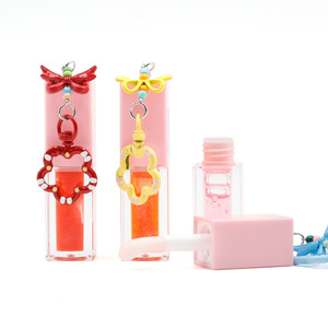 Huile à lèvres teintée à la fraise, hydratante, brillante, changeant de couleur, avec votre logo, saveur de fruits, miel rose, vitamine E, repulpeur de lèvres - Product Image 3