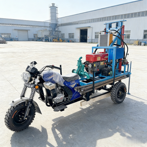 삼륜차 장착 디젤 시추 장비, 수중 시추용, 직경 500mm, 깊이 300m, 유압 잭, 간편한 작동 - Product Image 4