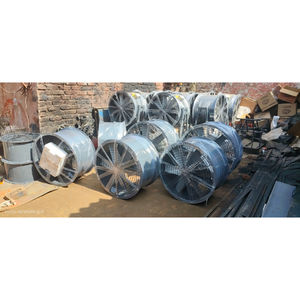 พัดลมติดผนังอุตสาหกรรม ใบพัดอลูมิเนียม แรงลมสูง พัดลมระบายอากาศ มอเตอร์ทองแดง ทนทาน ใช้งานหนัก - Product Image 6