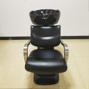 Sillón de lavado de cabello semireclinable para salón de belleza, con función de hidroterapia, estilo sentado y cómodo - Product Image 2