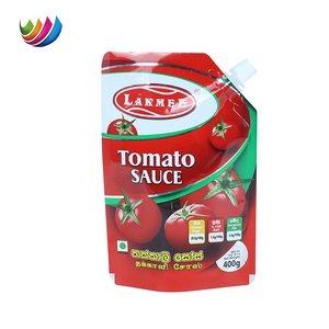 Sachet <span class=keywords><strong>d</strong></span>'emballage alimentaire personnalisé en aluminium biodégradable <span class=keywords><strong>avec</strong></span> bec verseur pour ketchup <span class=keywords><strong>et</strong></span> pâte de <span class=keywords><strong>tomate</strong></span>, qualité alimentaire - Product Image 3