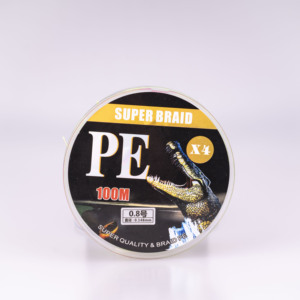 Ligne de pêche tressée 4X PE, 100 mètres, motif alligator, confortable à porter, pour la pêche en mer, en lac et en rivière, chasse invisible - Product Image 3