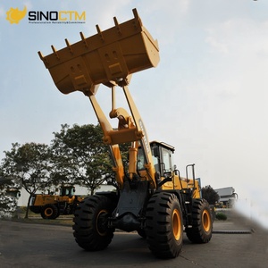 Chargeuse sur pneus robuste de 6000 kg, 6 tonnes, godet de 3,5 m³, pour la construction de terminaux portuaires - Product Image 3