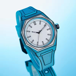 Eco Friendly Cartoon Sketch Line Acrylic 42mm Waterproof Quartz <b>Watch</b> Water Resistant Fashion Sports Leisure Student <b>Watches</b> - Product Image 3