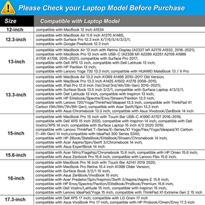 Túi Đựng Máy Tính Xách Tay Tùy Chỉnh Túi Đựng Máy Tính Xách Tay Du Lịch Xách Tay Túi Đựng Máy Tính Xách Tay Cho 13 Inch, 13.3 Inch, 14Inch, 15.6 Inch - Product Image 6