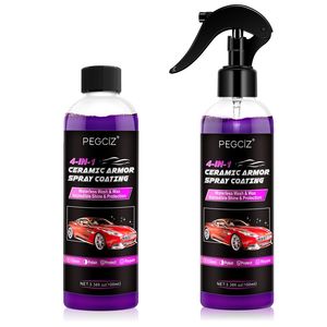 Auto Agent Ceramic Car Wash Fortify Car Nano Ceramic rivestimento rapido <span class=keywords><strong>lucidatura</strong></span> spray Wax - Product Image 2