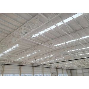 Structure en acier préfabriquée à plusieurs étages avec panneaux sandwich pour salle de sport, basket-ball, <span class=keywords><strong>badminton</strong></span>, design moderne de haute qualité, garantie 5 ans et plus - Product Image 1