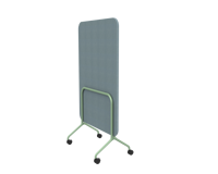 OMNI Cloison de séparation murale moderne et portable, mobilier de bureau modulaire, cloison flexible, configurations d'espace de travail reconfigurables