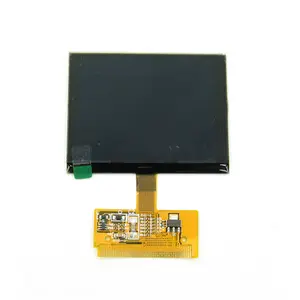 Tela lcd vdo para audi a4 a6, display de lcd para audi a4, conjunto vw com frete grátis 10 pçs/lote tela lcd na promoção