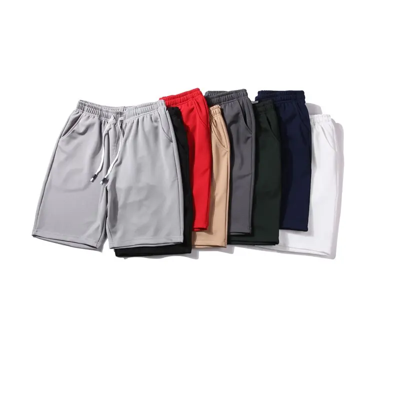 Shorts de moletom masculino de verão 2024, novo design, unissex, corredores de lã, esportivos casuais, com cordão, moda de rua, corredor curto