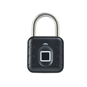 Fingerprint <b>Smart</b> Padlock Alloy Steel Body Electronic <b>Lock</b> For Locker Cabinet Home <b>Security</b> Use - Product Image 5