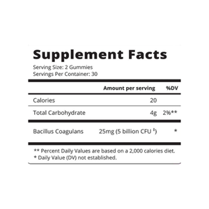 Gommes probiotiques pour femmes Livraison rapide Supplément vitaminique Marque privée Soutien Santé digestive Gommes probiotiques sans sucre - Product Image 2