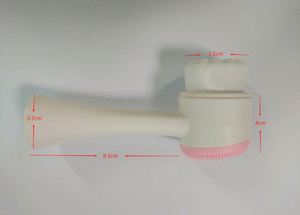 Hot Selling Household Cleaning & Bathroom Tools | Silicone <b>Face</b> <b>Scrubber</b>, Long Handle Facial Cleansing Brush - Product Image 2