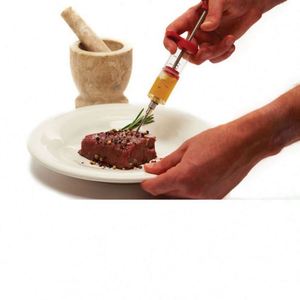 Needles Spice Syringe Set <b>BBQ</b> Meat Flavor Injector Sauce Marinade Syringe Accessory - Product Image 2