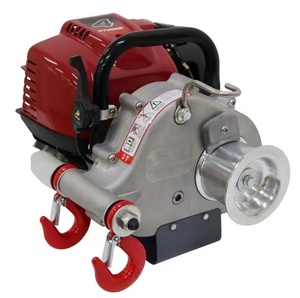 Penggunaan luar ruangan ringan 700KG portabel kecil mesin bensin bensin digerakkan Capstan Windlass tali kawat <span class=keywords><strong>Winch</strong></span> - Product Image 1
