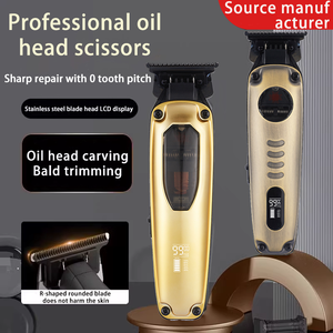 Kit <span class=keywords><strong>de</strong></span> recortadora <span class=keywords><strong>de</strong></span> <span class=keywords><strong>pelo</strong></span> eléctrica inalámbrica profesional para hombres, <span class=keywords><strong>corte</strong></span> <span class=keywords><strong>de</strong></span> <span class=keywords><strong>pelo</strong></span> <span class=keywords><strong>de</strong></span> peluquero y aseo para uso doméstico - Product Image 3