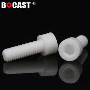 Tornillos de Cerámica de Zirconia Bocast M3 M8 con Cabeza Hexagonal Resistentes al Calor para Aplicaciones de Nueva Energía - Product Image 1
