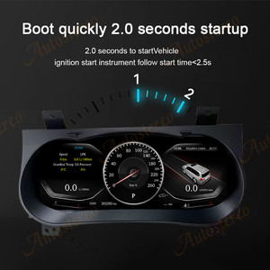 Clúster Digital Cabina Virtual para <span class=keywords><strong>Toyota</strong></span> <span class=keywords><strong>Hilux</strong></span> 2016-2024 Panel de Instrumentos Velocímetro Reproductor Multimedia para Coche Pantalla de Tablero - Product Image 4
