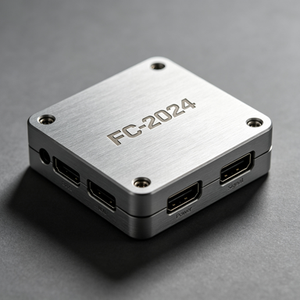 Componente de aluminio mecanizado por CNC para taladrado, torneado, agarre moleteado, extremo roscado, apto para electroerosión por hilo (EDM) - Product Image 1