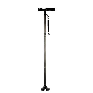 Bastón telescópico plegable Trusty Cane con luz y función de apoyo para personas mayores, de aleación de aluminio, 860-980 cm - Product Image 5