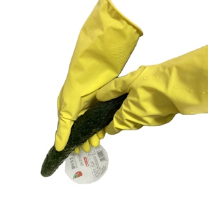 اللاتكس الأصفر-غسيل رخيص ونظيف للعمل لاتكس مقاوم للماء - Product Image 4