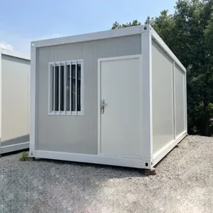 Hiện đại di động đúc sẵn mô-đun <span class=keywords><strong>container</strong></span> nhà lắp ráp nhanh chóng nhỏ nhà văn phòng sử dụng đô thị có tính năng Bảng điều khiển bánh sandwich - Product Image 2