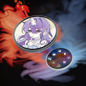 กล่องของขวัญ E87 Gift Beambox HD IPS หน้าจอสัมผัส AI Dynamic Electronic Badge ความละเอียด 360x360 แบตเตอรี่ใช้งานได้ 8-16 ชั่วโมง-Nikko Kawaii Smart Tech - Product Image 3