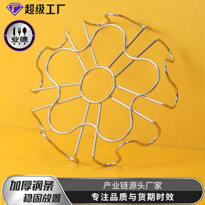 Support de cuisson vapeur en forme de fleur, en acier inoxydable 304, 16,5 cm, multifonctionnel, écologique - Product Image 3