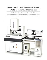 Máquina de Medición CNC con Lente Telecéntrica Doble, Protección IP65, 2% de Precisión, 1 Año de Garantía para Pruebas de Laboratorio