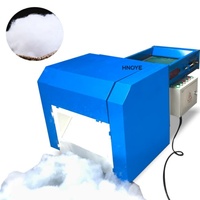Machine à carder et à ouvrir les déchets de coton pour le traitement du rembourrage de coussins en polyester