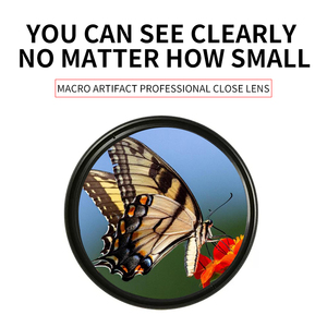 ฟิลเตอร์โคลสอัพเสริม37มม.-82มม. + ชุดเลนส์มาโคร1 + 2 + 4 + 10 58มม. สำหรับ Canon - Product Image 6