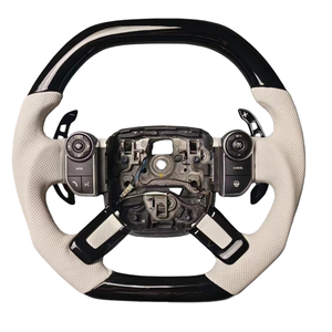 Volant en fibre de <span class=keywords><strong>carbone</strong></span> personnalisé pour Range Rover L322 L405 accessoire de voiture haut de gamme - Product Image 2