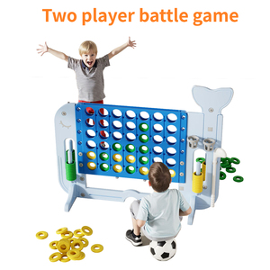 Jeu de connexion réglable 4 en 1 Rangée Jouets de puzzle éducatifs populaires pour enfants Connect 4 Basketball Hoop <span class=keywords><strong>Golf</strong></span> Game Ring Toss - Product Image 3