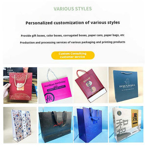 HG 2024, venta al por mayor, logotipo personalizado, embalaje <span class=keywords><strong>de</strong></span> cartón, Blanco, Negro, regalo <span class=keywords><strong>de</strong></span> lujo, compras, joyería, bolsa <span class=keywords><strong>de</strong></span> <span class=keywords><strong>papel</strong></span> con asas, Bolsa <span class=keywords><strong>de</strong></span> <span class=keywords><strong>papel</strong></span> - Product Image 5