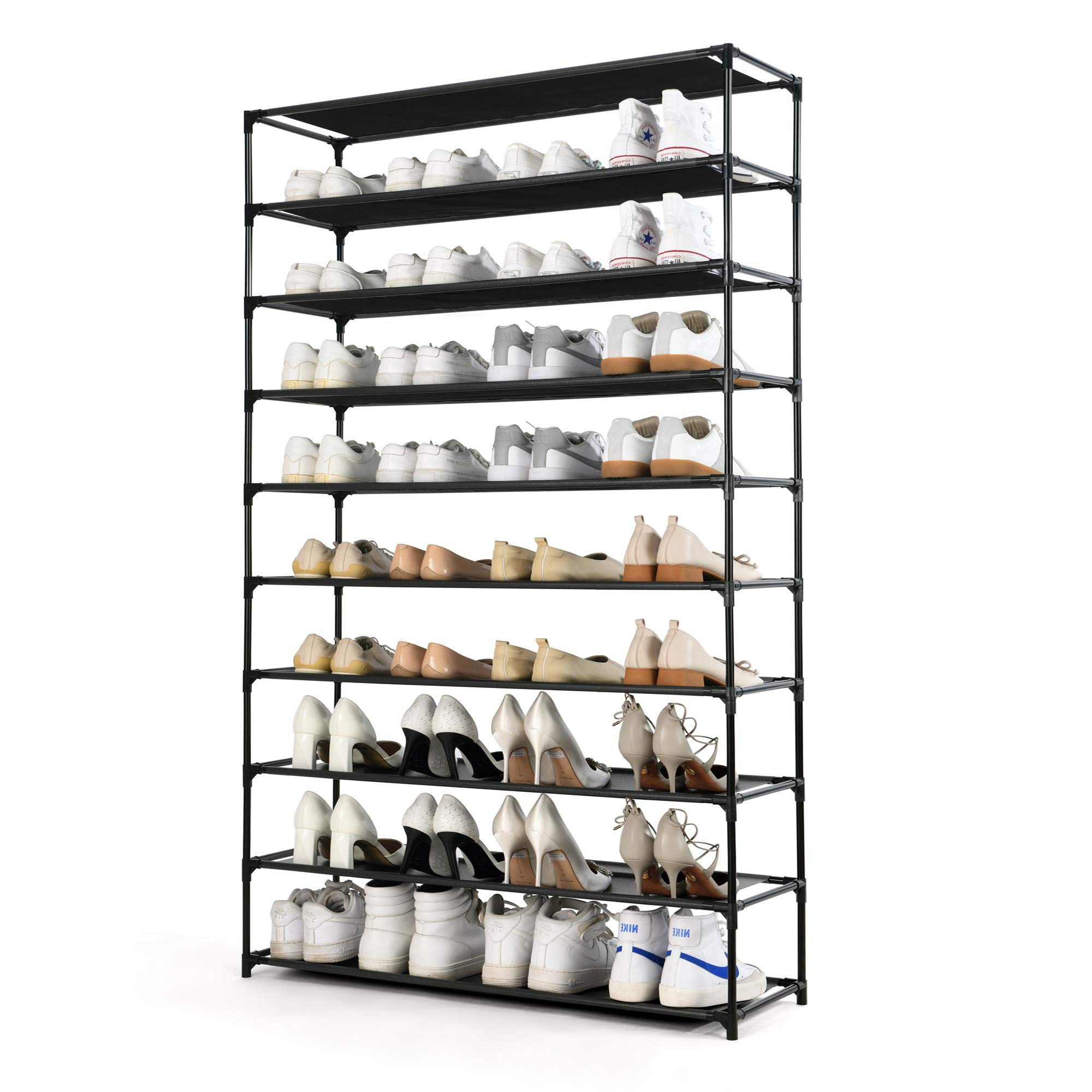 Shop for Metal 50 Pair Shoe Racks Stylish Storage Solutions