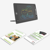 Tablette d'écriture électronique à écran couleur LCD solaire pour enfants