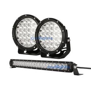 Nouveau 7 pouces 105W LED hors route voiture conduite LED lumière de travail 22 pouces 100w simple rangée <span class=keywords><strong>4WD</strong></span> barre lumineuse LED pour camion véhicule - Product Image 1