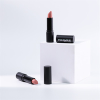 Rouge à lèvres mat velours nude longue tenue, waterproof, végan, marque privée TY Cosmetics