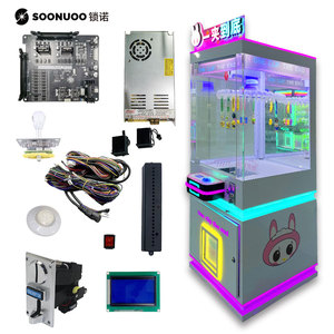 Machine de jeu d'arcade d'intérieur de haute qualité à monnayeur pour la pêche de poupées, en métal, pour salles d'arcade et centres commerciaux - Product Image 3