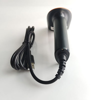 Lector de Códigos de Barras 2D Portátil con Conexión por Cable, Escáner de Códigos QR, Apto para Supermercados