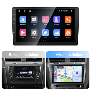 Autoradio Android 10 pouces Rhythm High Speed PX5S 8 cœurs, faible consommation, écran HD IPS 1280*720, Bluetooth mains libres, lecteur de navigation pour véhicule - Product Image 3