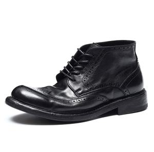 Top Grain Cowhide Oxford Shoes with Cushioned <b>Heel</b> and Anti Slip Design Dress Shoes for Gentlemen Leather Shoes - Product Image 1